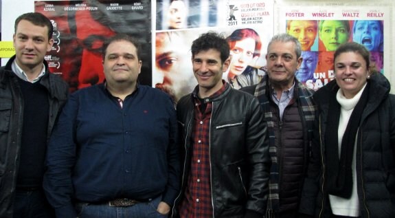 Responsables del cine-cluby auroridades. :: p. d. cruz