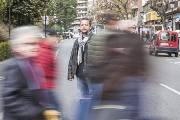 Roberto Ríos trabajó durante cinco años en el País Vasco. :: jorge rey