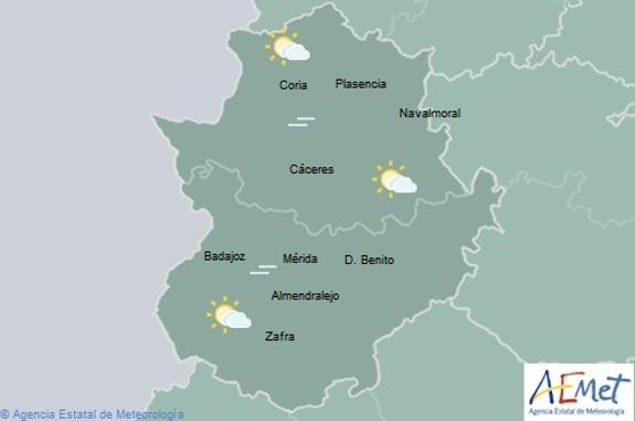 Las temperaturas vuelven a valores primaverales