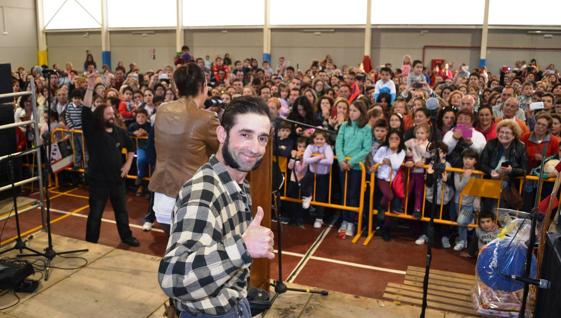 Antonio Tekila en el homenaje