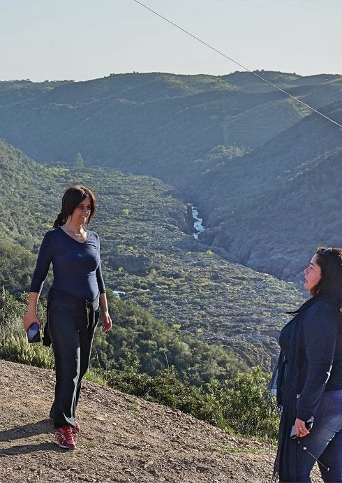 Vista del Pulo do Lobo desde lo alto. :: E.R.