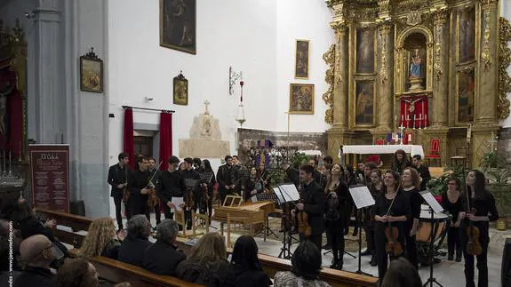 El concierto de la Orquesta Barroca se traslada hoy a la Diputación