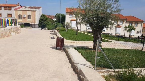 Imagen del parque cuya obra centra la investigación. ::