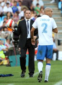 Diogo, y Víctor al fondo. / HOY