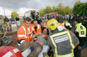 José Mariscal se quejaba de dolor en el pie izquierdo. / LORENZO CORDERO