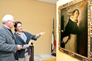 El Museo de Bellas Artes de Badajoz expone un lienzo inédito de Zurbarán