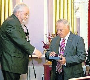 Miguel Celdrán, en la toma de posesión de 2007. ::
HOY