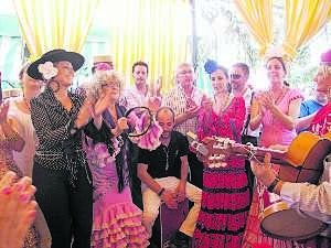 Los romeros disfrutan de un día de fiesta que sigue hoy