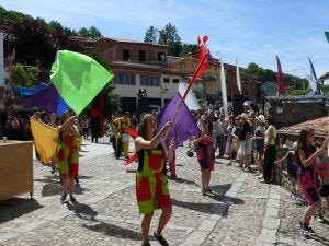 Las calles de Guijo estuvieron muy animadas el fin de semana. ::                             MA