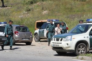Uno de los detenidos en el barrio Gabriel y Galán de Plasencia. ::                             A. S.