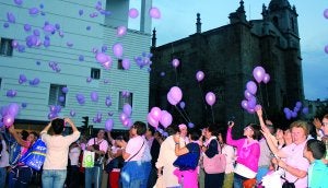La marcha llegó hasta la plaza. ::
C.P.