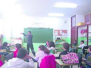 Una de las aulas del Colegio público Gonzalo Encabo. ::
E.G.R.