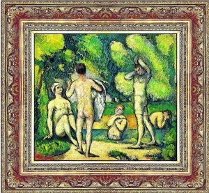 Cézanne, paisaje interior