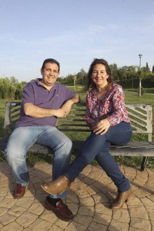 Francisco Isidoro y Maite Villarino, de Pastoral Familiar. ::                             J. M. R.