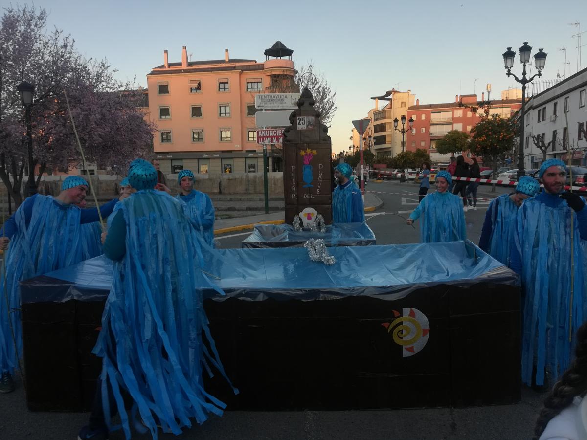 Algunas de las actividades del Carnaval en imágenes: pregón, Carnalcomedia, entierros de la Bellota y sardina, pasacalles...