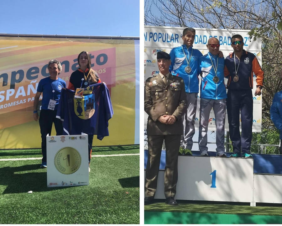 El Club de Atletismo de Zafra sube al podio en diferentes Campeonatos