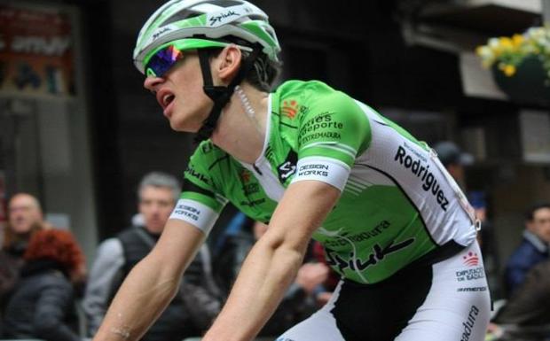 Mario Vilchez en la meta del Valenciaga 