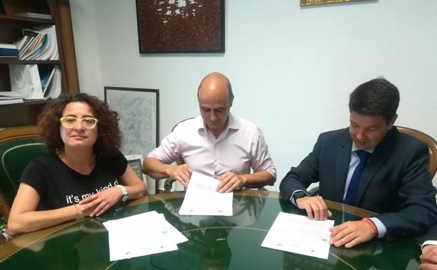 Firma del convenio 