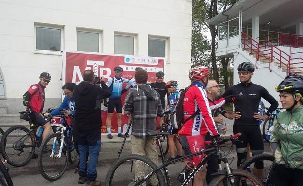 Salida de la ruta en Gijón 