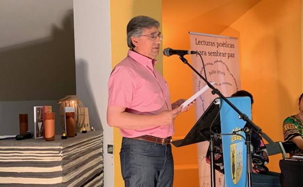 Luciano Feria durante su intervención 