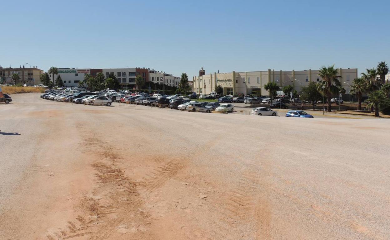 Nueva zona habilitada para aparcamientos 