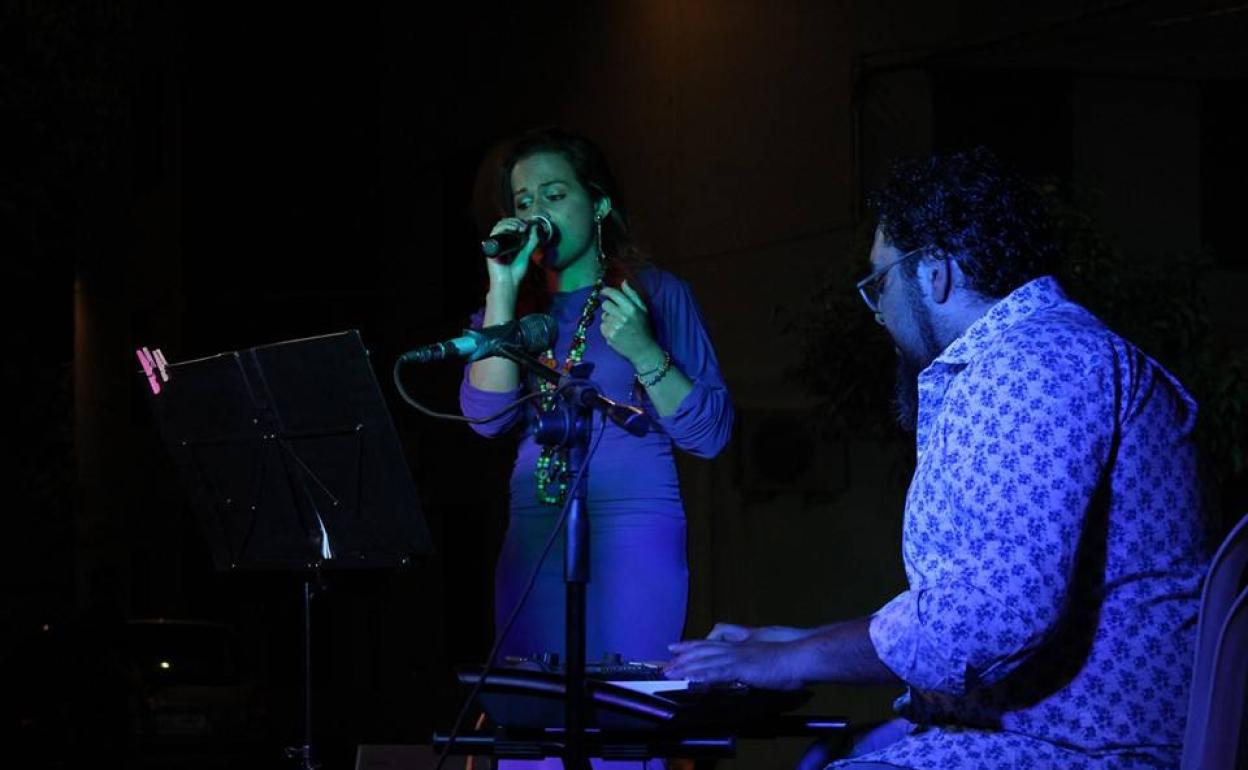 María Ruiz y Pakito Suarez durente el segundo concierto del ciclo 