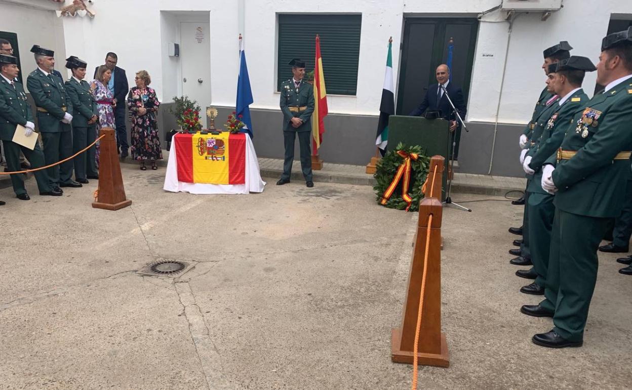 La Guardia Civil de Zafra celebró el Día de su Patrona con un acto sencillo y emotivo