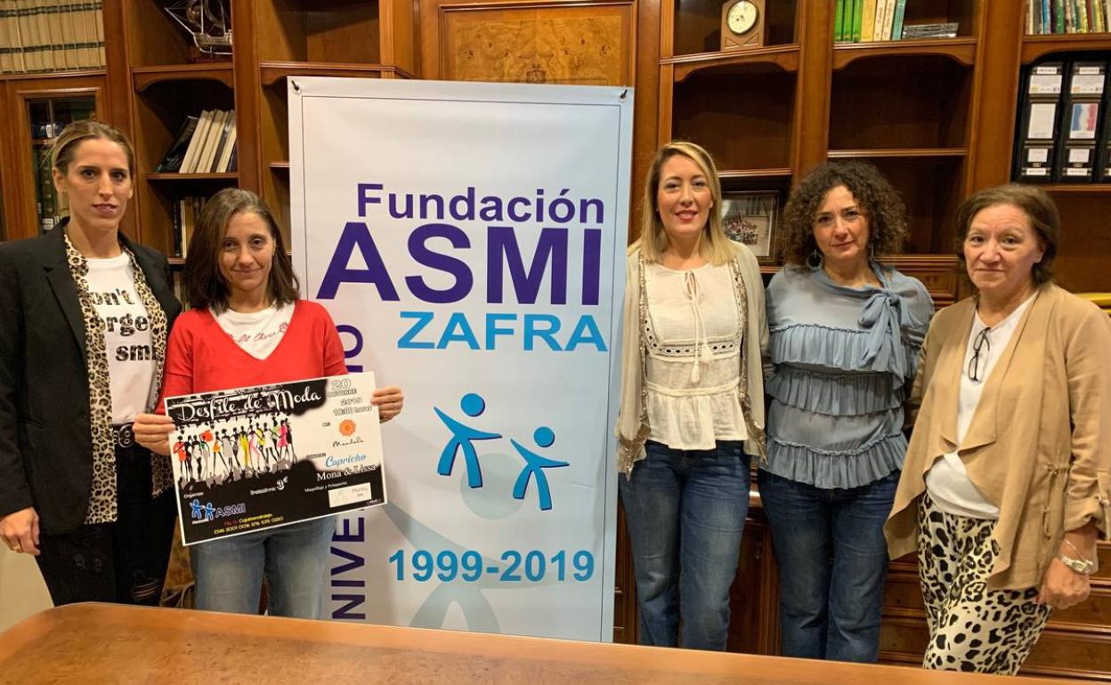 Algunas de las colaboradoras de este evento durante su presentaciión 