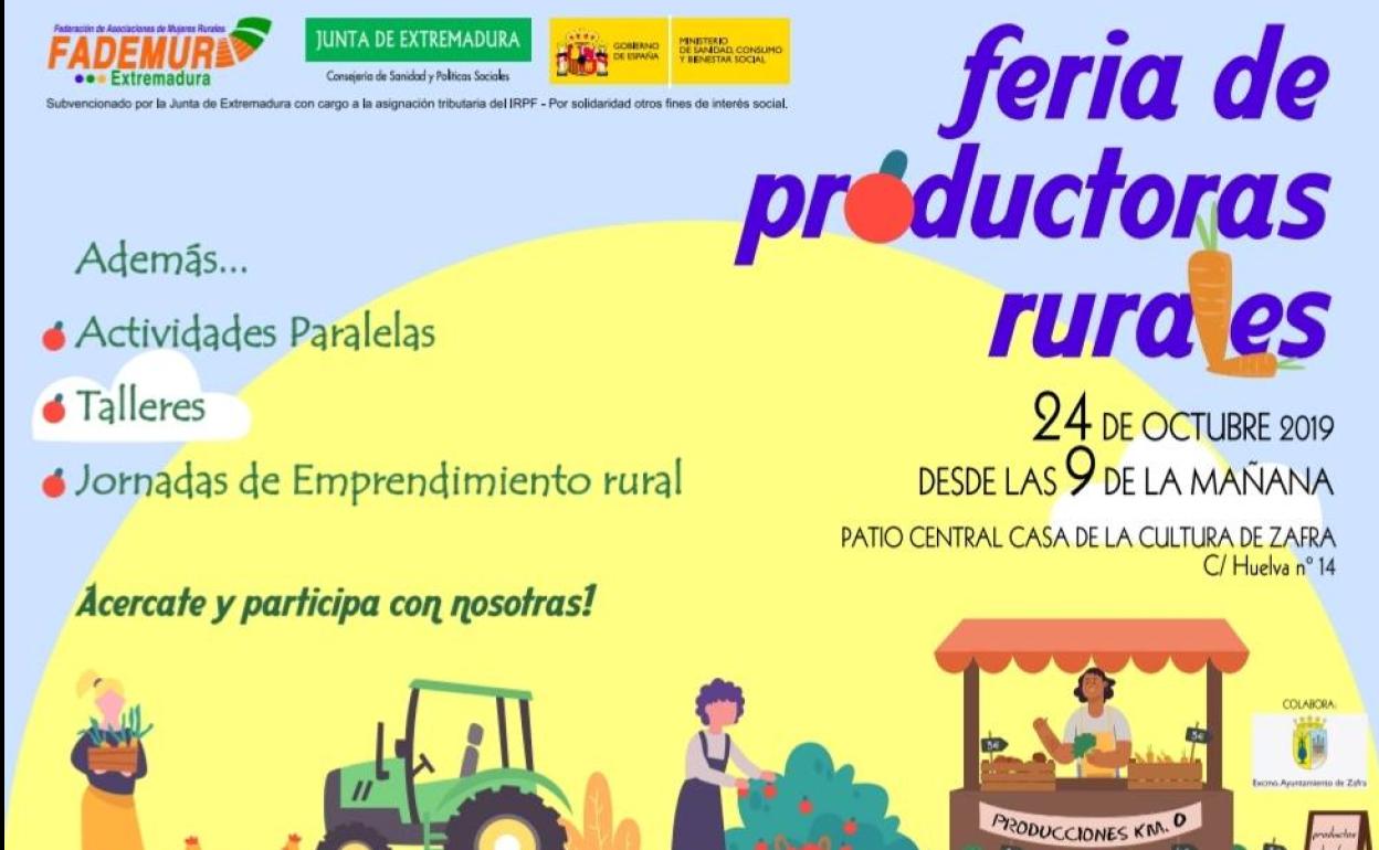 Las productoras rurales celebrarán en Zafra su primera feria organizada por FADEMUR