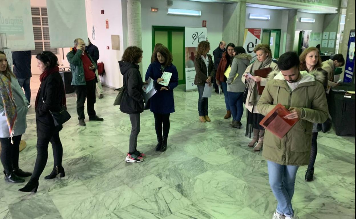Los asistentes participaron en diferentes actividades en el Pabellón Central 