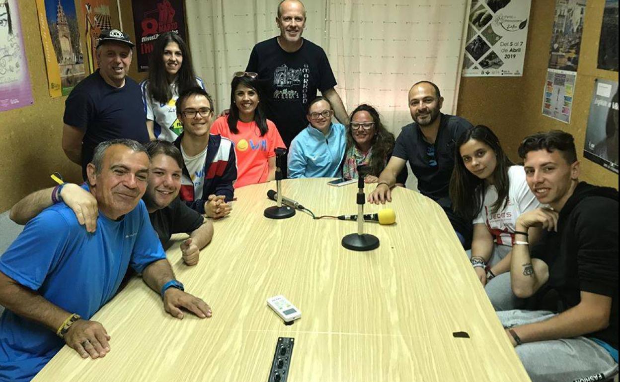 Algunos de los deportistas que participaron en los JEDES en 2018 