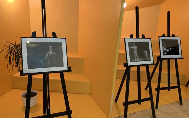 Tres de la fotografías que componen la muestra 