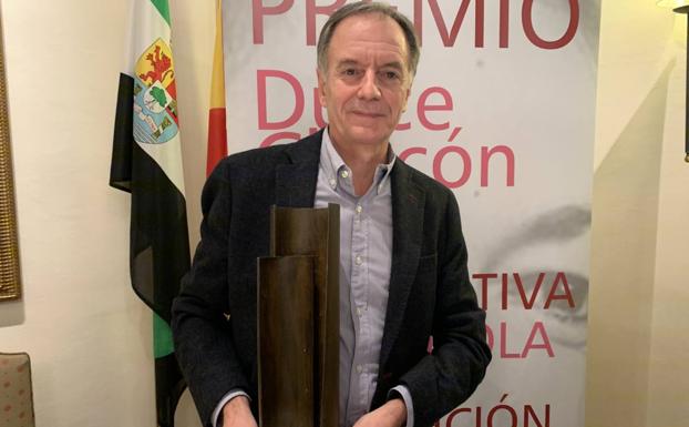 Antonio Soler tras recibir el premio 