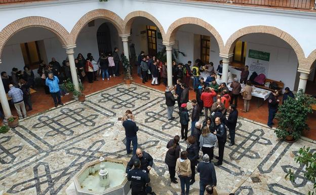 Desayuno de convivencia entre los trabajadores municipales 