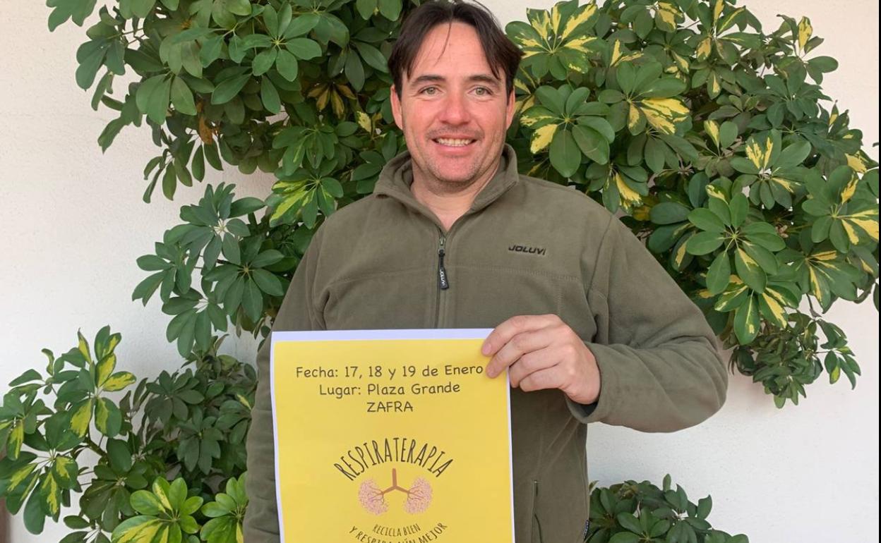 El concejal de Medio Ambiente durante la presentación de la campaña 