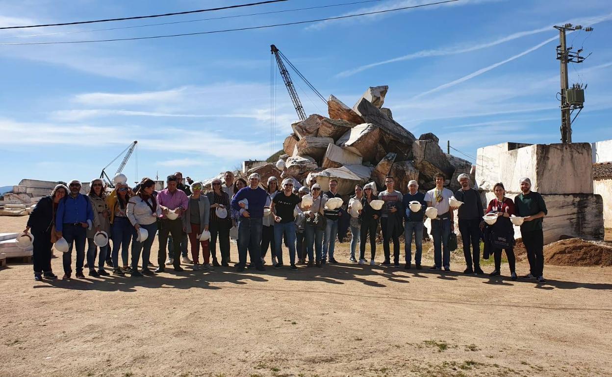 Los aliumnos de la EOY y los portugueses compartieron varias actividades 