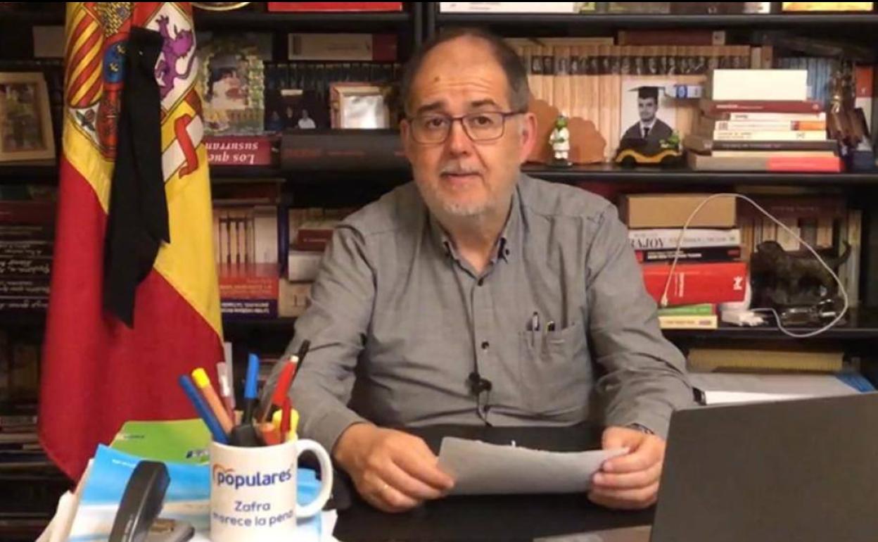 Juan Carlos Fernández, portavoz del PP de Zafra 