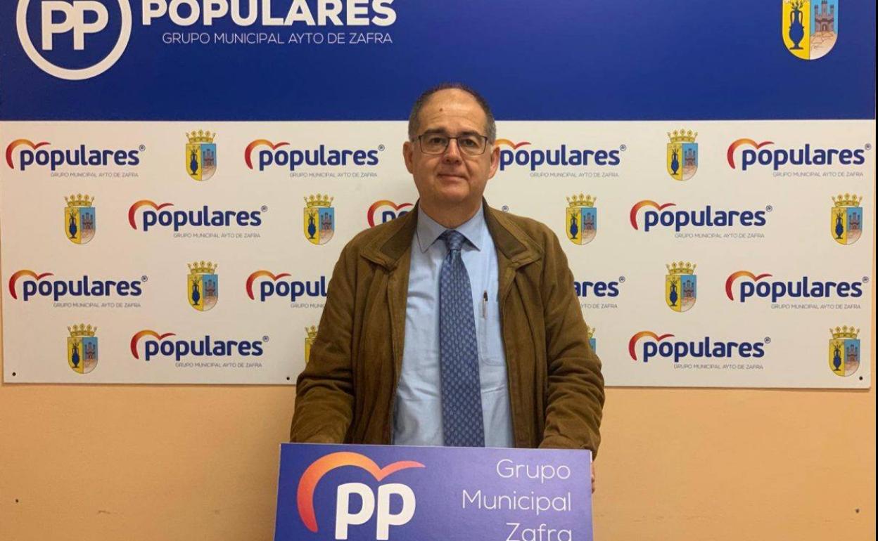 Juan Carlos Fernández, portavoz del grupo popular 