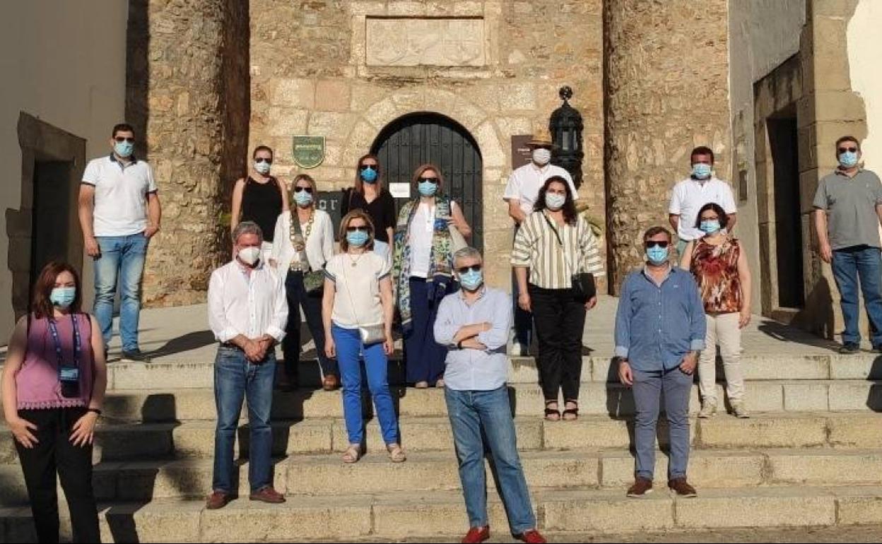 Participantes en la visita 