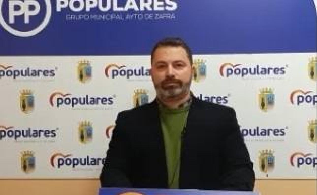 El concejal popular Antonio Navarro 