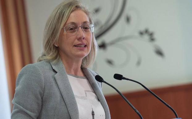 La diputada nacional y presidenta del PP de Zafra, Teresa Angulo 