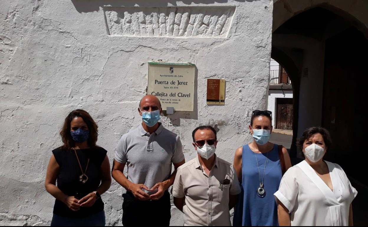 Presentación del proyecto en el Arco de Jerez 