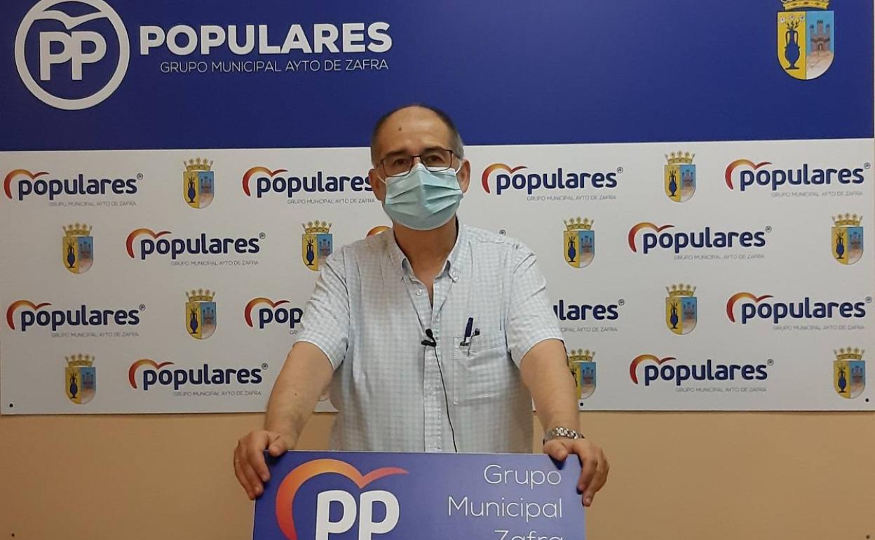 Juan Carlos Fernández, portavoz del grupo popular 
