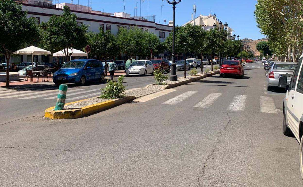 Lugar en el que produjo el atropello 