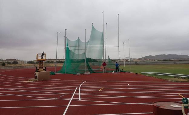 Las pistas están practicamente finalizadas 