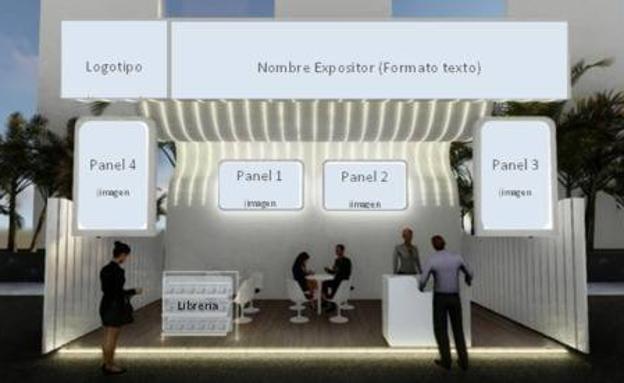 Stand comercial virutal 