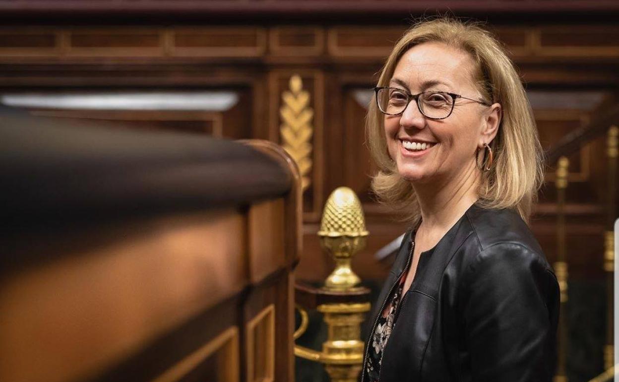 La presidenta del PP de Zafra y duputada nacional, Teresa Angulo 