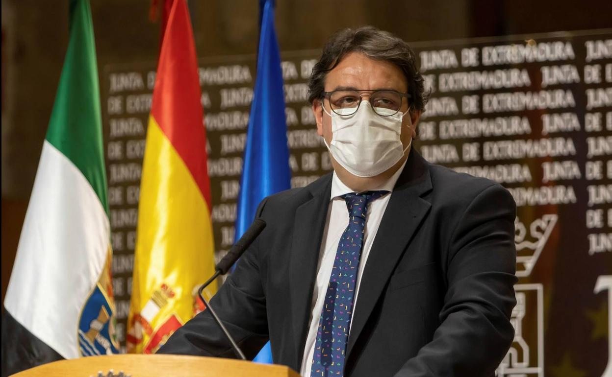 El consejero de Sanidad, José Mª Vergeles 