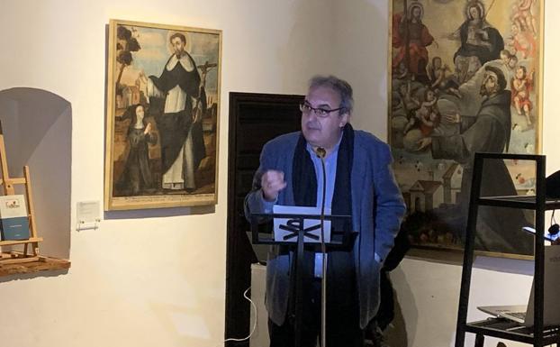 El historiador José Mª Lama presentó al autor y su obra 