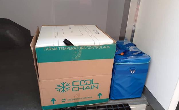 Las vacunas llegaron a la residencia 